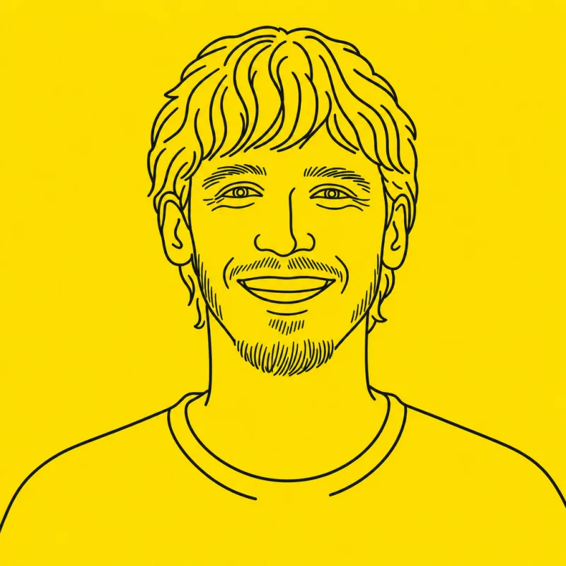 Handgetekend portret van Alex
