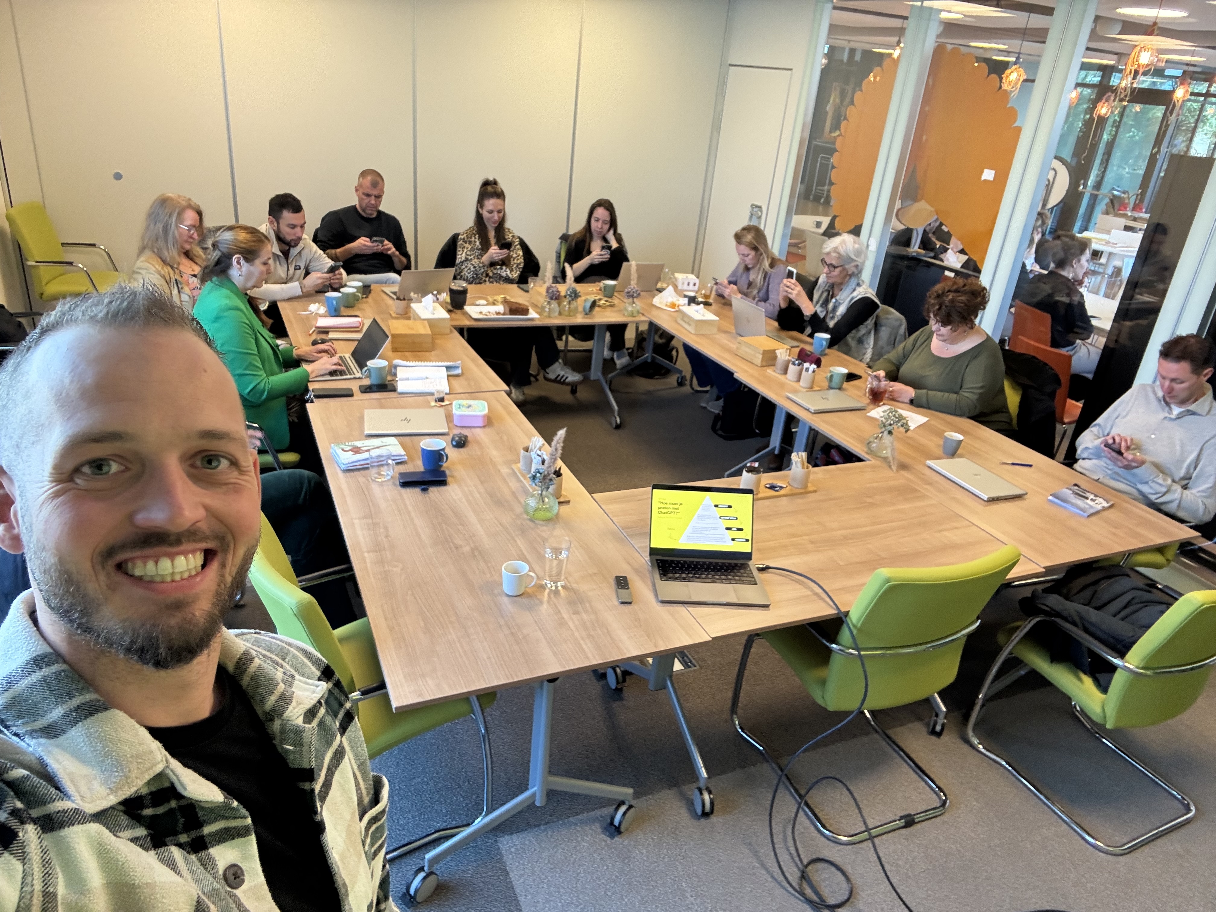 Sfeerbeeld training