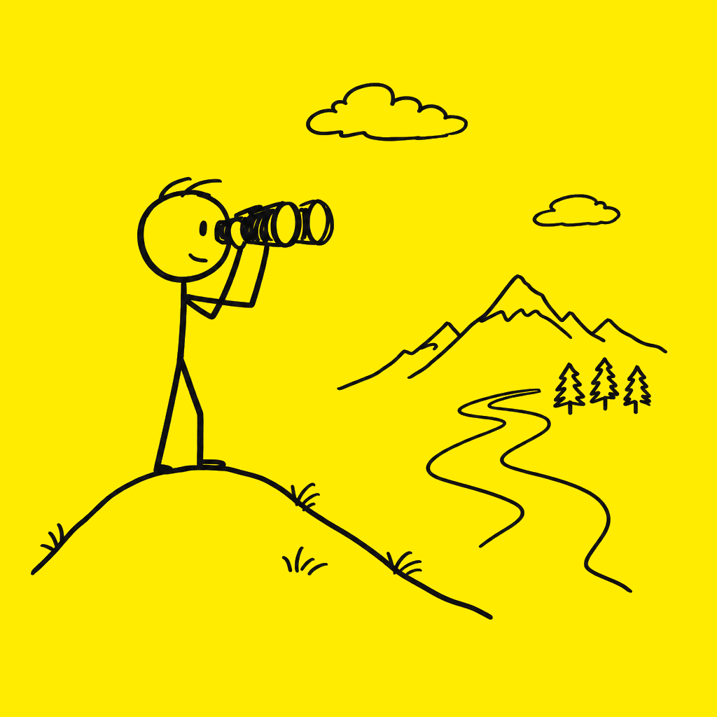 Handgetekende illustratie bij de training Copilot training voor beginners